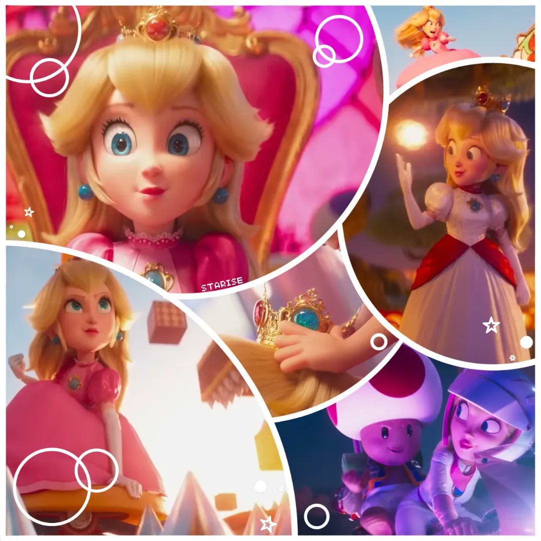 Leader of the mushroom kingdom!!
#peach #princesspeach #princess #princesstoadstool 
 #mariomovie
#supernintendoworld #TheSuperMarioBrosMovie