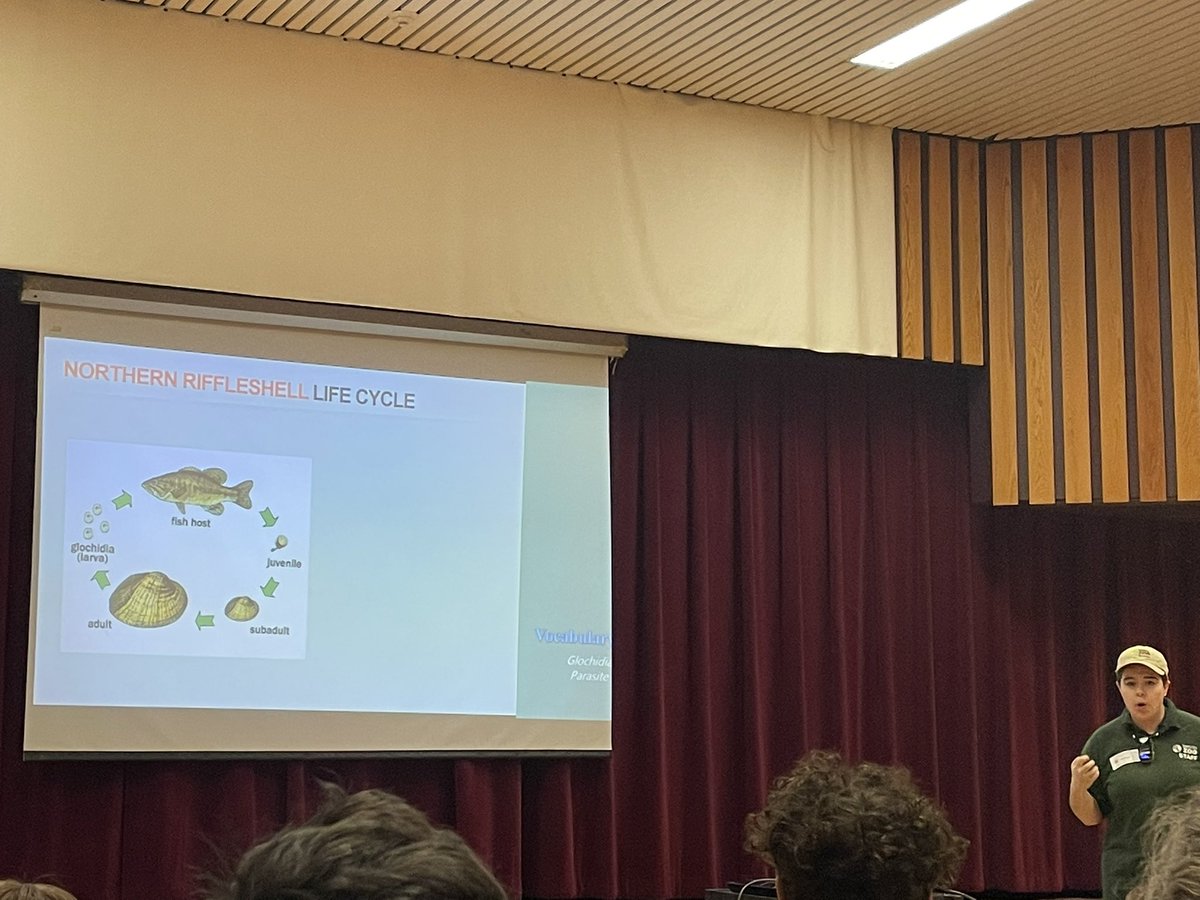 Thank you to Kali from the <a href="/greatlakesprgm/">Toronto Zoo's Great Lakes Program</a> for educating us on Mussels. I think many of our Ss learned a lot about this unique endangered species! They were especially keen to learn about ways to preserve our local ecosystems!