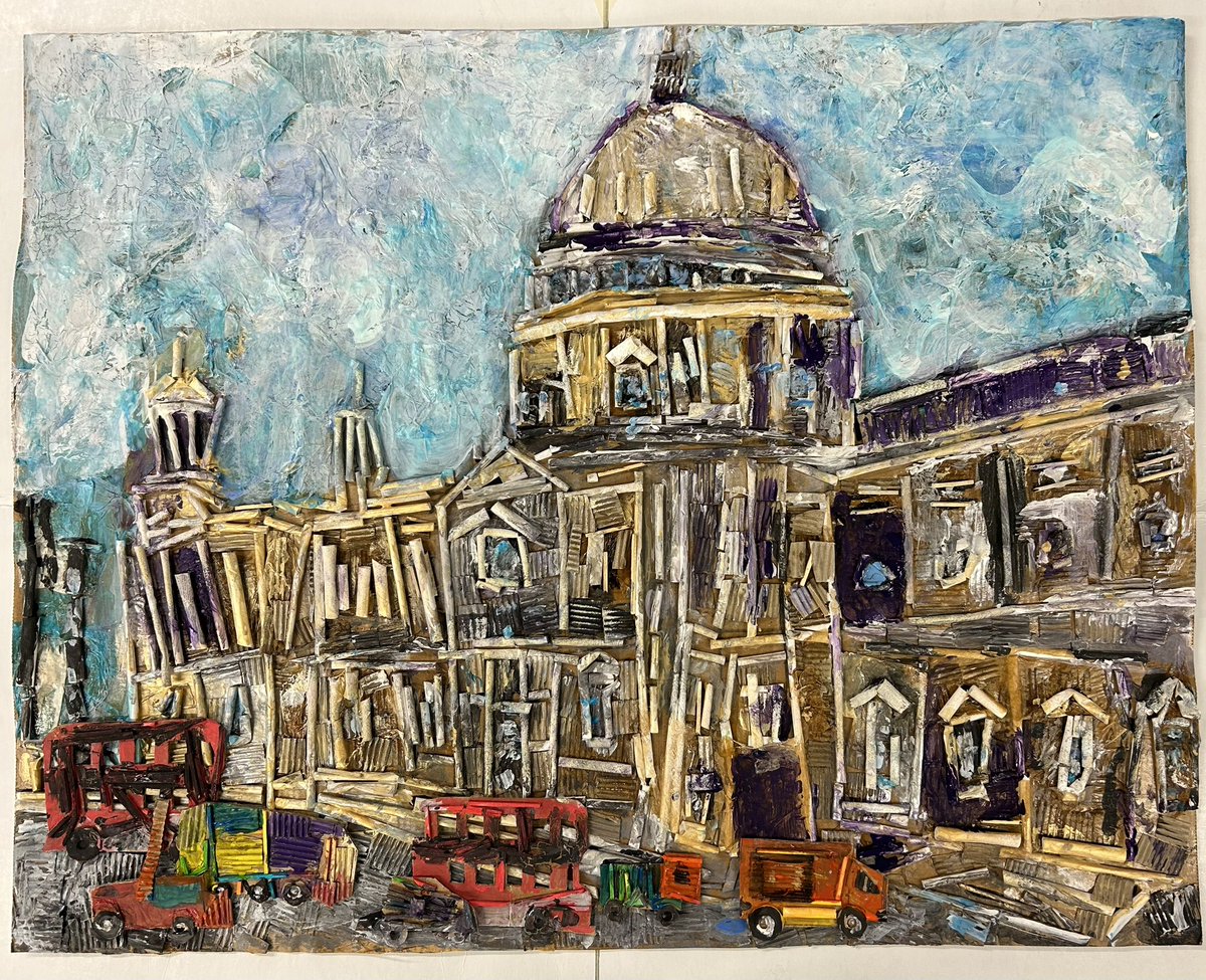 DarrellWakelam's tweet image. Year 1 &amp;amp; 2 at Old Church Primary have really enjoyed creating these ‘London landmarks’ this week, with all 120 kids joining in over the four days. I love everything about these. Special. 😊 
darrellwakelam.com