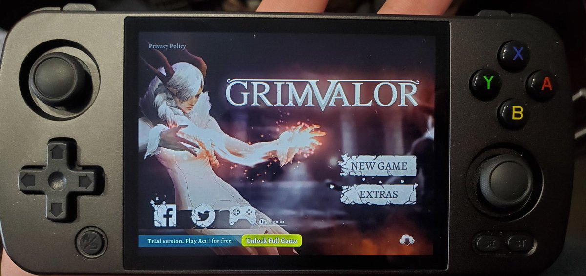 TechToyTinker's tweet image. The new RG405 from Ambernic