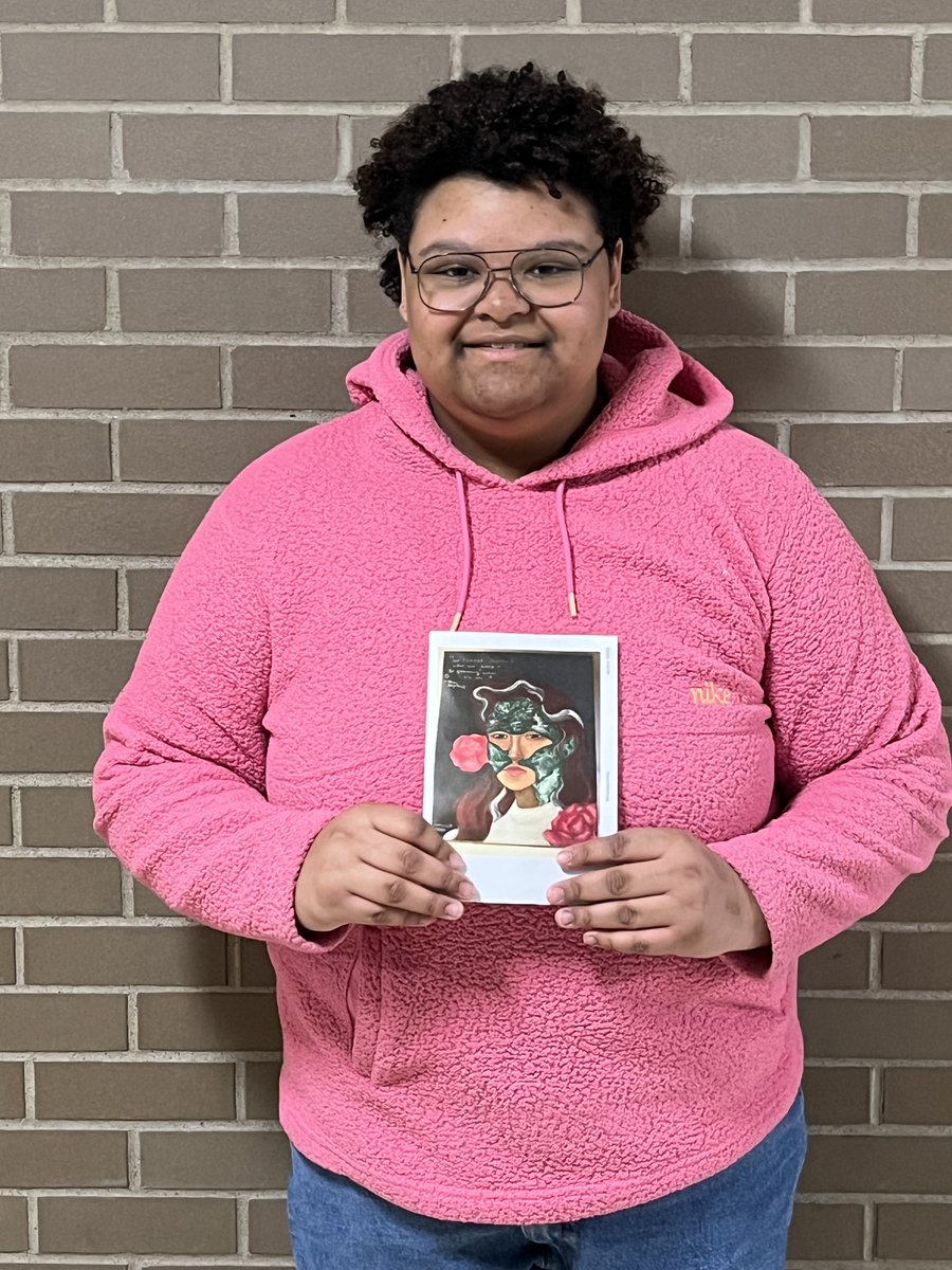 Congratulations to Wausau West student, Tianna Poulos for receiving a 1st place award in the Boys and Girls Club of America Art Contest. They selected her work out of 1300 submissions -- WOW! Go Warriors!