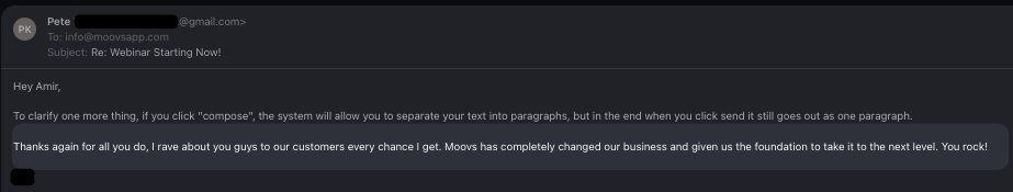 GhorbaniAmir's tweet image. Our work&apos;s made worth it by messages like these. We love creating software for transportation operators. Thank you, Pete! 🙏 #TransportationSoftware #customerfeedback