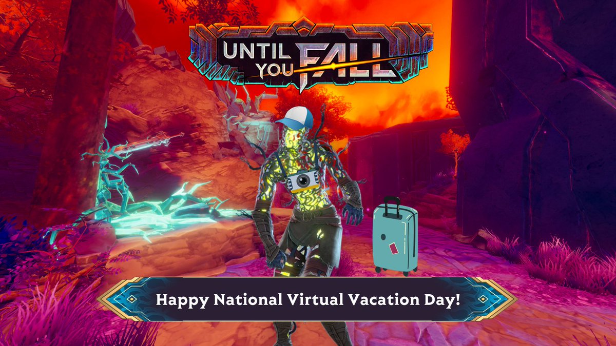 UntilYouFallVR's tweet image. Hello, Champions!

Today is National Virtual Vacation Day! Put on your headset and vacation to the exotic land of Rokar. See the native flora and fauna (but keep a weapon on you for those Unraveled!) Enjoy!

Fight. Fall. Rise Again!

#NationalVirtualVacationDay