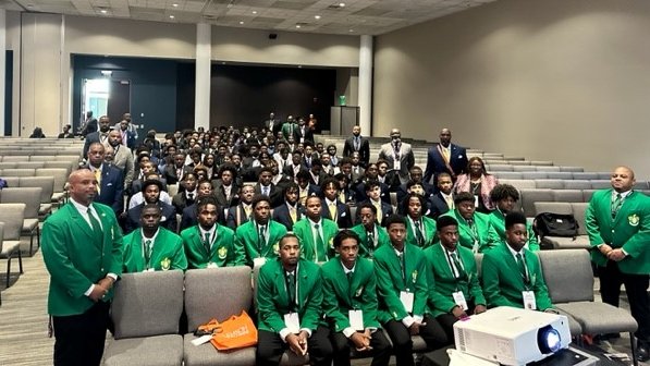 RichlandOne's tweet photo. 114 Richland One male high school students took part in the Clemson Men of Color National Summit March 28 and 29. The goal of the summit is to close the achievement gap for African American and Hispanic males, from cradle to career. #ClemsonMOC #TeamOne #OneTeam https://t.co/LHevYSEY0m