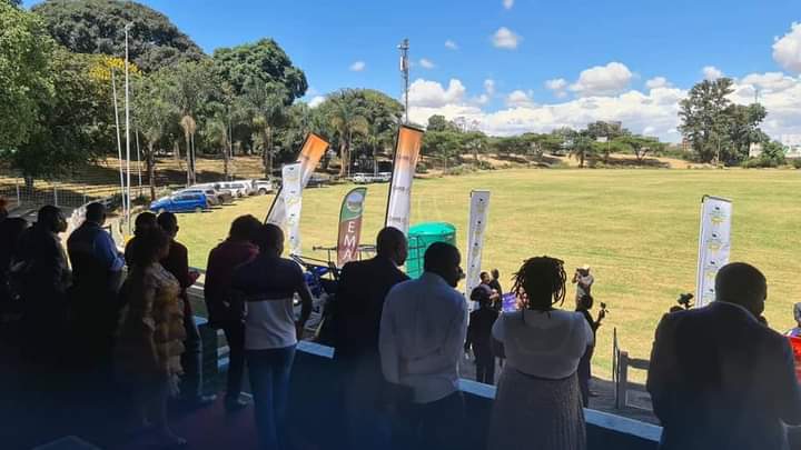 EMAeep's tweet photo. The Environmental Management Agency sponsored the Sustainable Conservation Practices floating trophy at the ZAS112. The handover ceremony was conducted earlier today at the Zimbabwe Agricultural Society.
#sustainability
#togetherprotectingtheenvironment https://t.co/18tcoyHA19