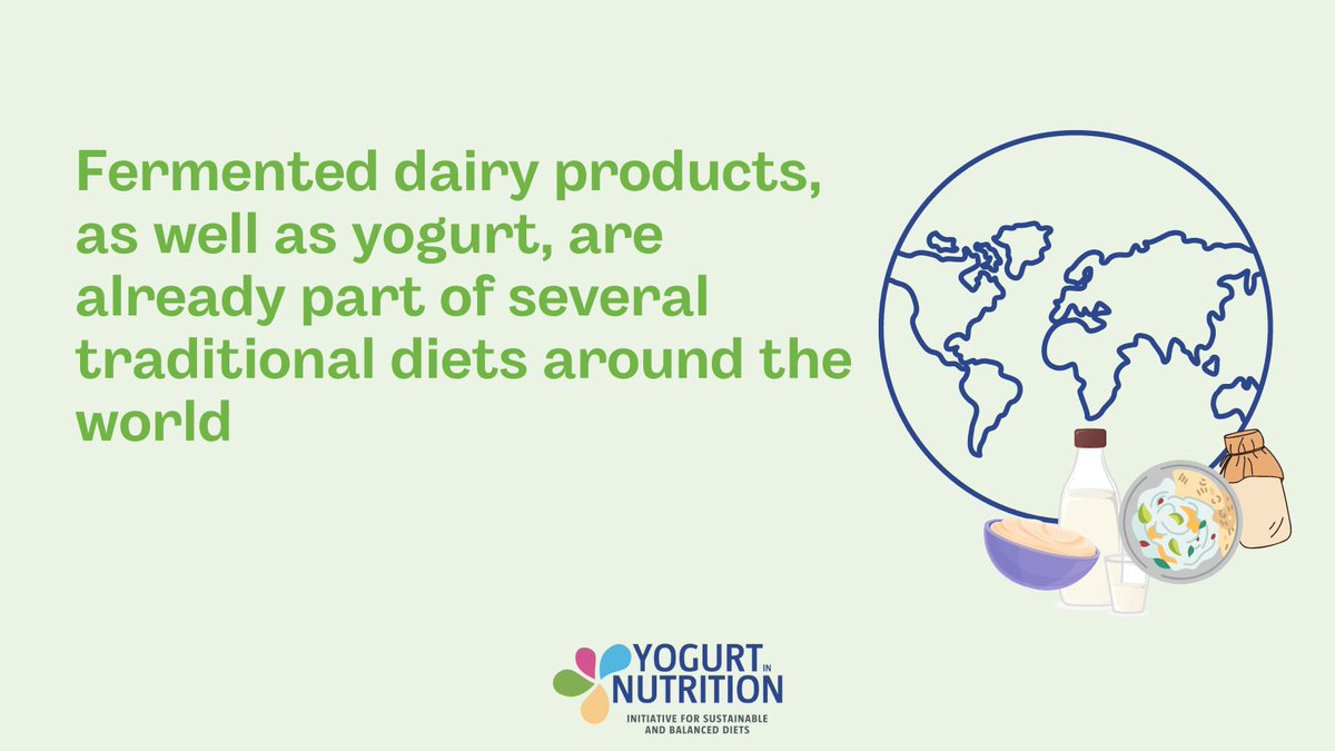 Yogurt in Nutrition on Twitter "3/ Dairy products are accessible and