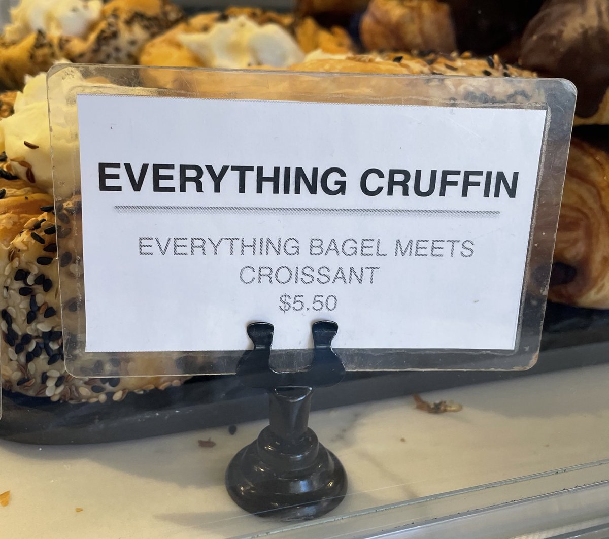 “Everything cruffin’” sounds like how E-40 might say he’s having a nice time.