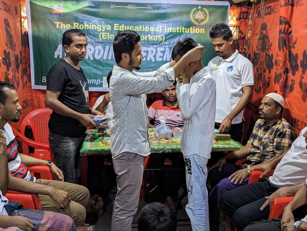 mdahn2d's tweet photo. Attended the Awarding Ceremony of The Rohingya Educational Institution https://t.co/NNuVZYuIic