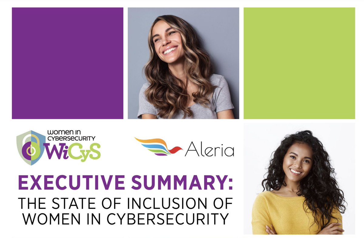WiCySorg's tweet image. We recently launched a study in partnership w/ DEI firm @AleriaPbc to understand the experiences of #womenincybersecurity. Explore the findings and see how you can be a part of Phase 2: wicys.org/initiatives/ex…