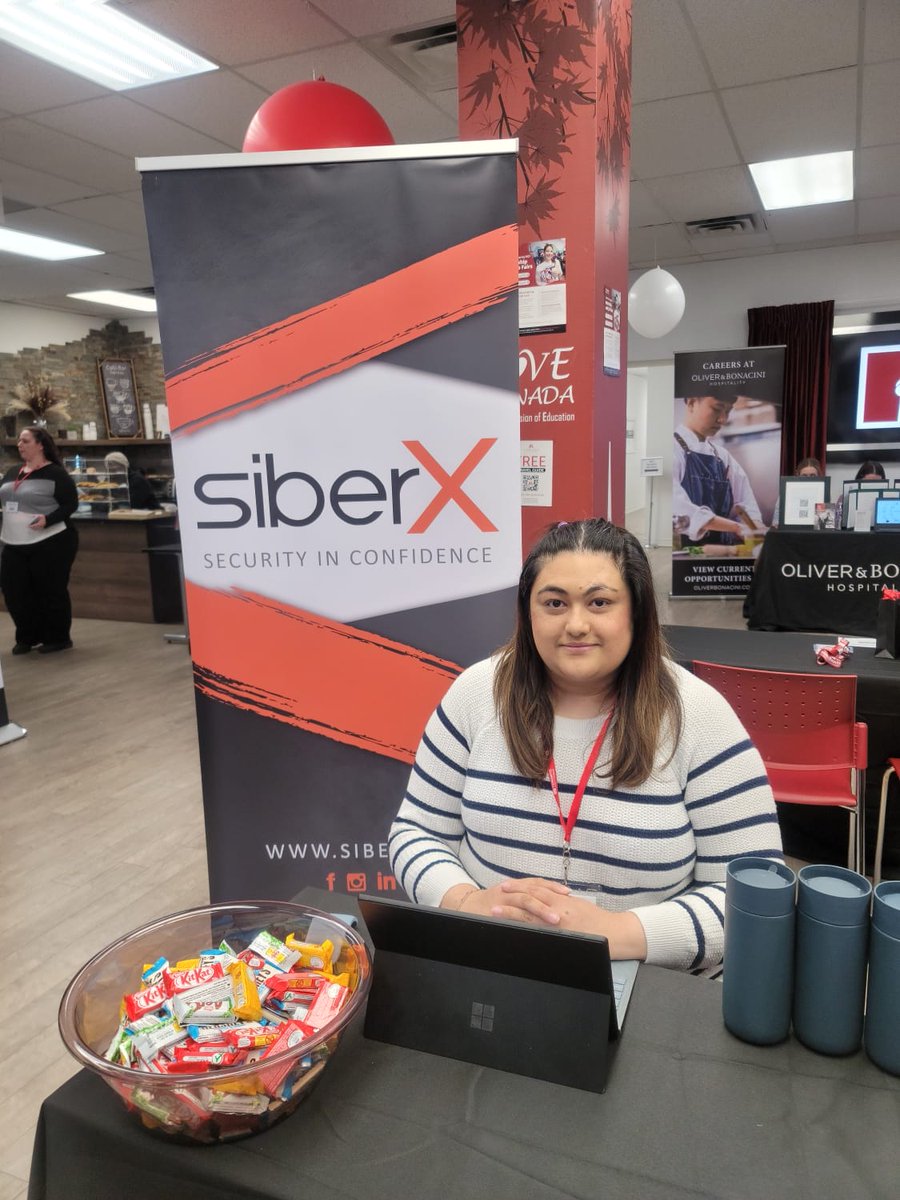 siberxorg's tweet image. Today, we are at the @TorontoSoM Career Fair! Do you have an interest in marketing, operations or Dev Ops? We are hiring! And we always invest in talent early!

Come talk to us. We cannot wait to meet you! 

#WEARECYBER #siberX #TSOM #TSOMCareerFair #career #goals #cybersecurity