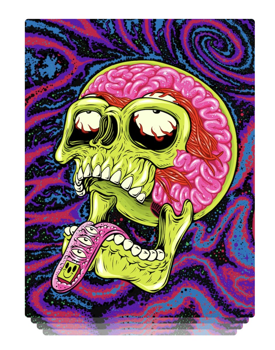 "Neural Ecstasy" open edition is live on <a href="/foundation/">Foundation 🌐</a> for 0.02. 

Grab this and the next OE, and you're eligible to win The Electric Magic Den, minted on <a href="/SuperRare/">SuperRare</a>. 

🔗⬇️