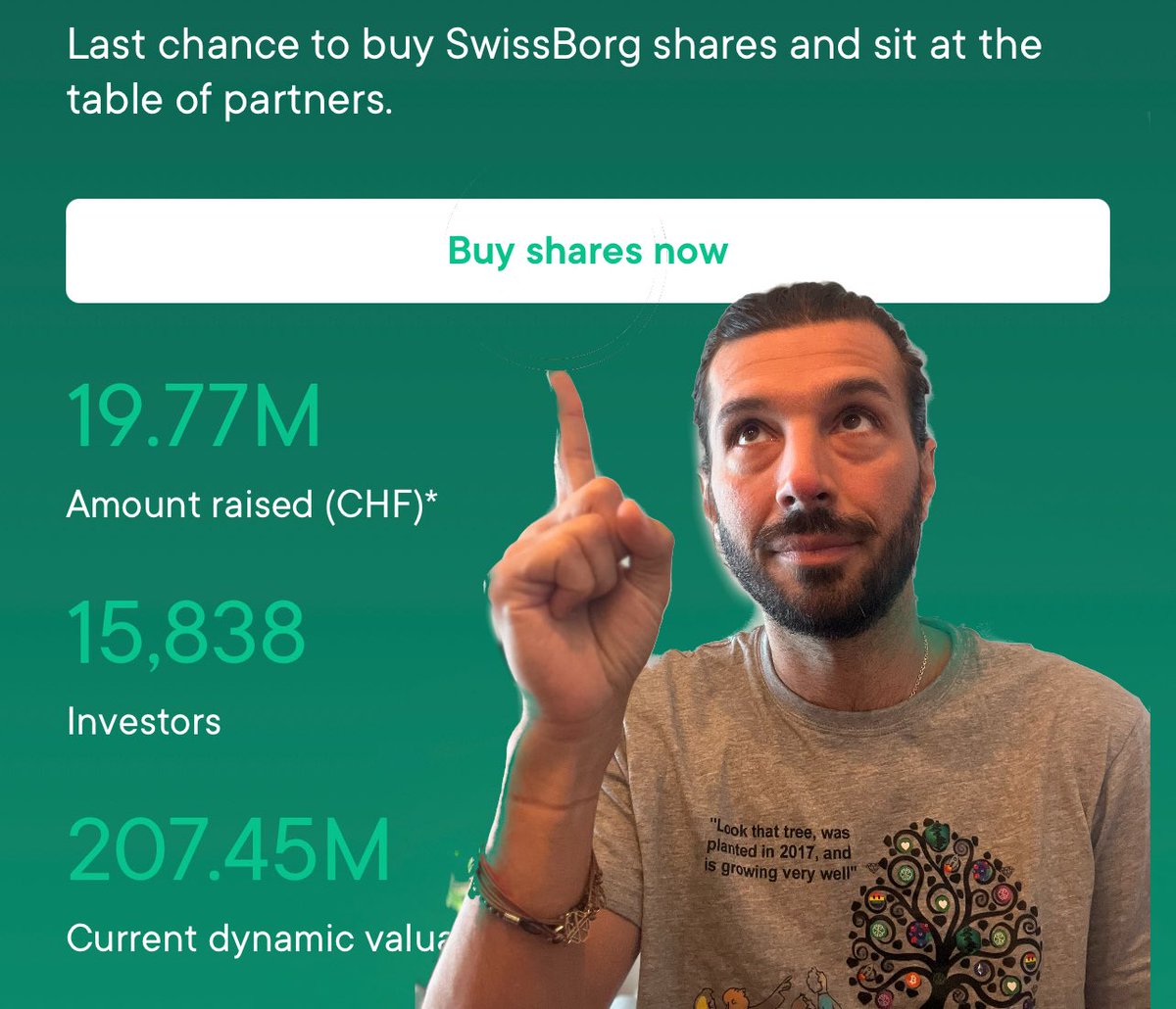 Cyrus SwissBorg tweet media
