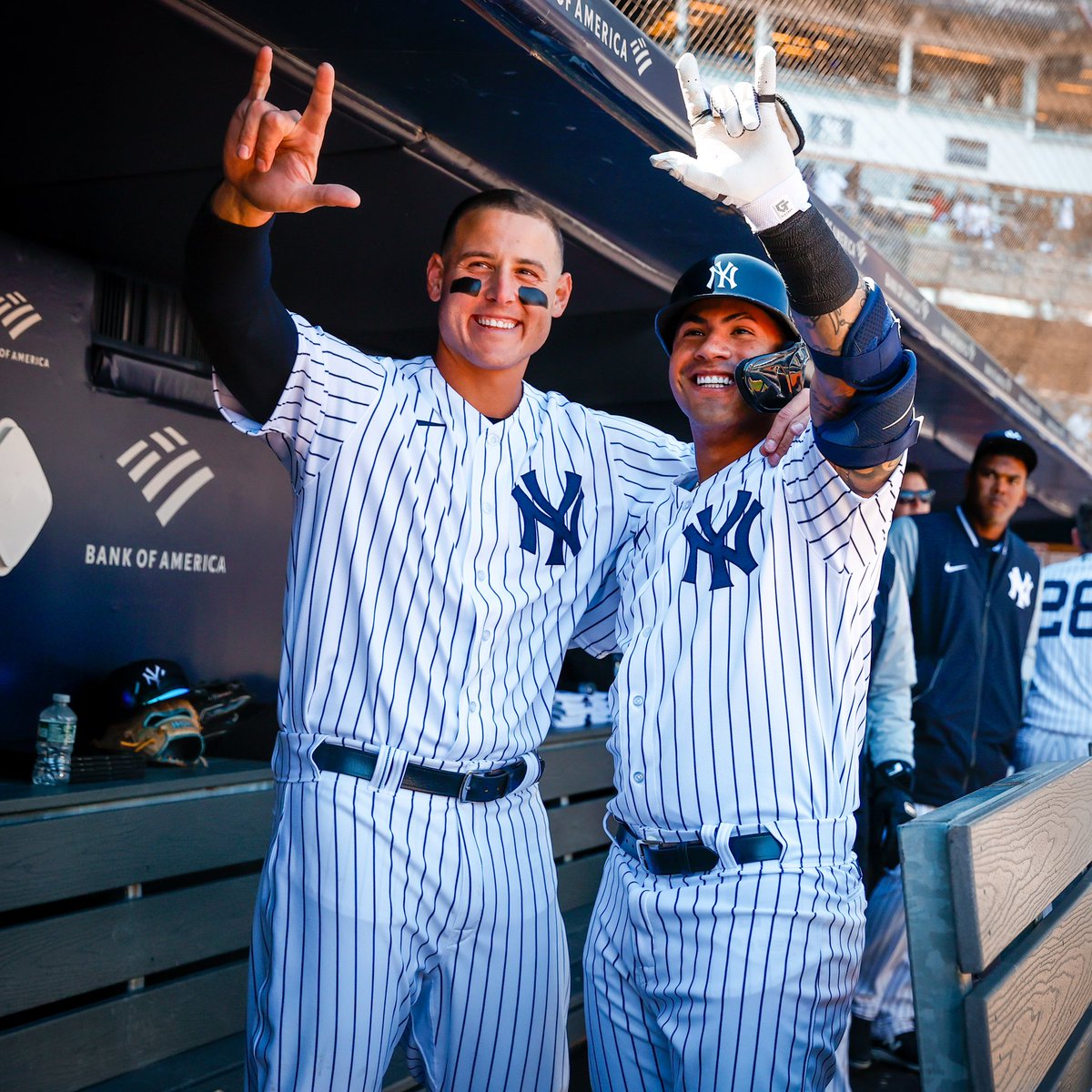 Yankees's tweet photo. You love to see it 🤟 https://t.co/zUA8aAx6s3