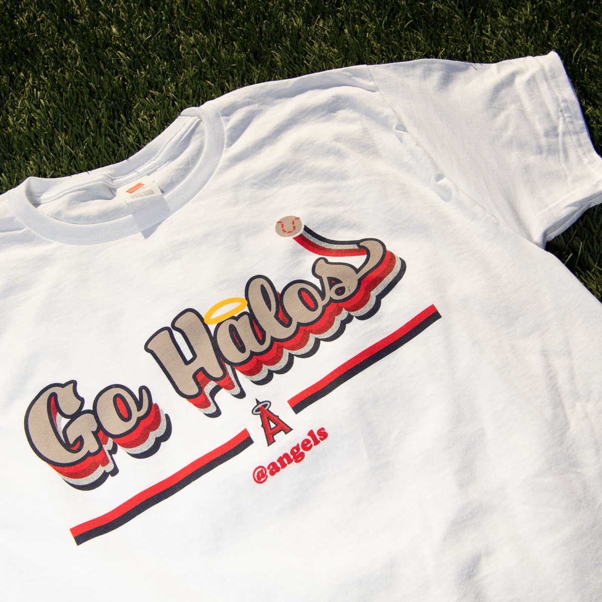 Go (𝘢𝘯𝘥 𝘸𝘦 𝘤𝘢𝘯𝘯𝘰𝘵 𝘴𝘵𝘳𝘦𝘴𝘴 𝘵𝘩𝘪𝘴 𝘦𝘯𝘰𝘶𝘨𝘩) Halos! 😇

Ten (10) lucky fans who RT this post by 12pm PT tomorrow (3/31) will be selected as winners of an atAngels shirt. Link in bio for rules.

#OpeningDay x #GoHalos