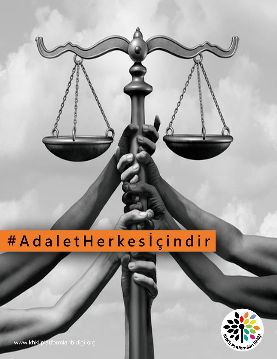 Hukuksuz bir şekilde KHK lar eliyle işinden el çektirilen yüzbinleriz
 
Tüm renkleri ve çeşitliliği ile ADALET için yollara düşen

Herkes için adalet isteyen

KHK lara hayır diyen milyonlarız

7 Yıldır talebimiz ADALET

#AdaletHerkesİçindir diyor ve haklarımızdan vazgeçmiyoruz