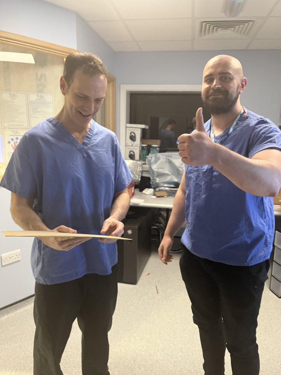 emmafollen1's tweet photo. @QEHRadiology @TeamQEH Congratulations to Edward Laws on his 20 years of service! We’d be lost without you. #teamradiology #crosssectionallegend https://t.co/vjrCz75fWE