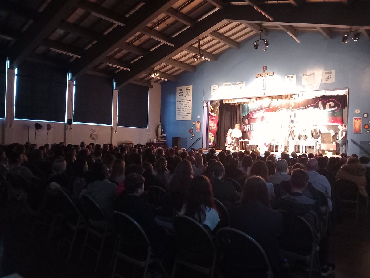 Last night and it's a full house well done to the cast , Millington and our D of E cohort Miss klays for her choreography @allsaintsccduk <a href="/ALLSAINTSCCPE/">ASCC PE</a> <a href="/DofEGMTeam/">Greater Manchester DofE</a>