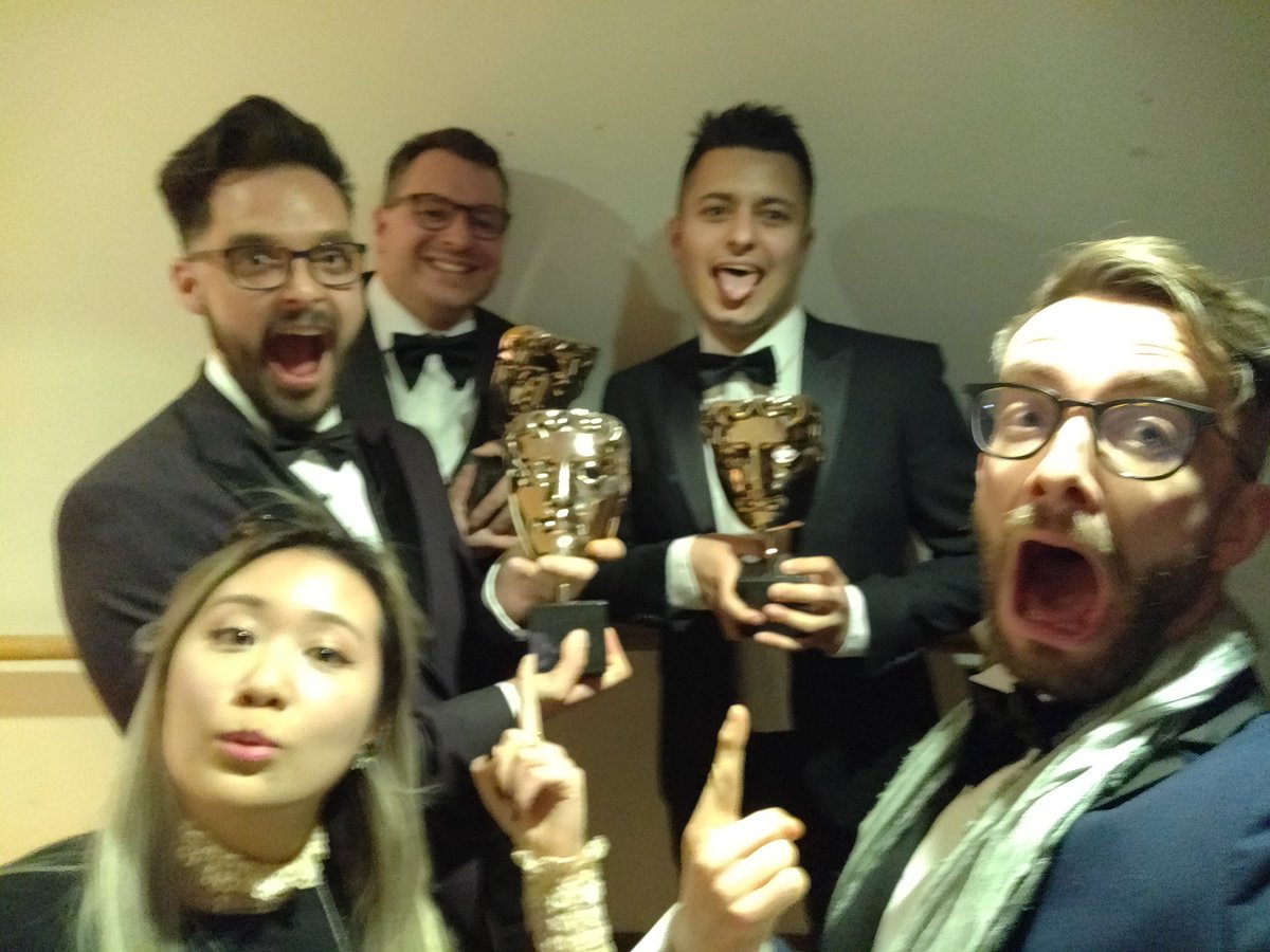 Hmm lol we won a #BAFTAGameAwards ?