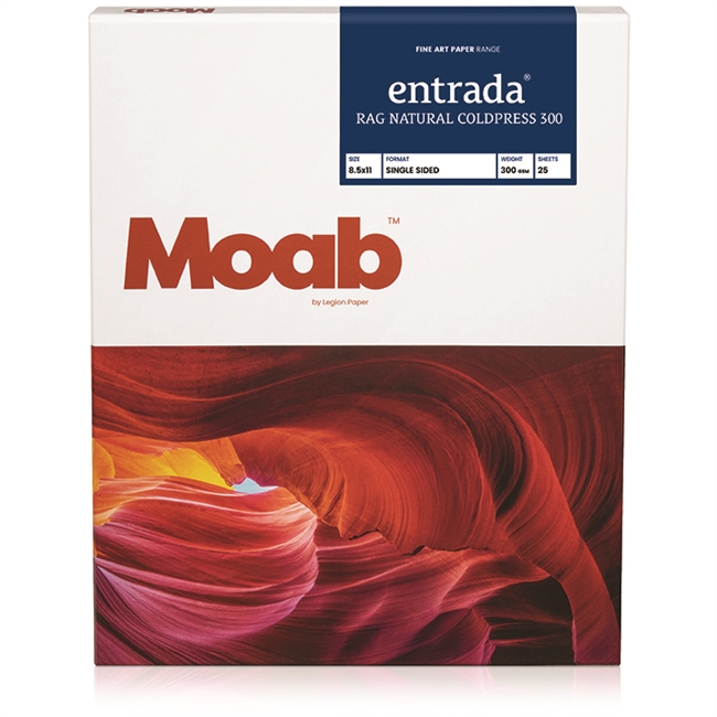 itsupplies's tweet image. New from Moab! Entrada Rag Natural Coldpress 300gsm is a 100% cotton, OBA-free media with a warm tone and stunning texture.
#moabpaper #moab #entradarag #coldpress

itsupplies.com/Moab-Entrada-R…