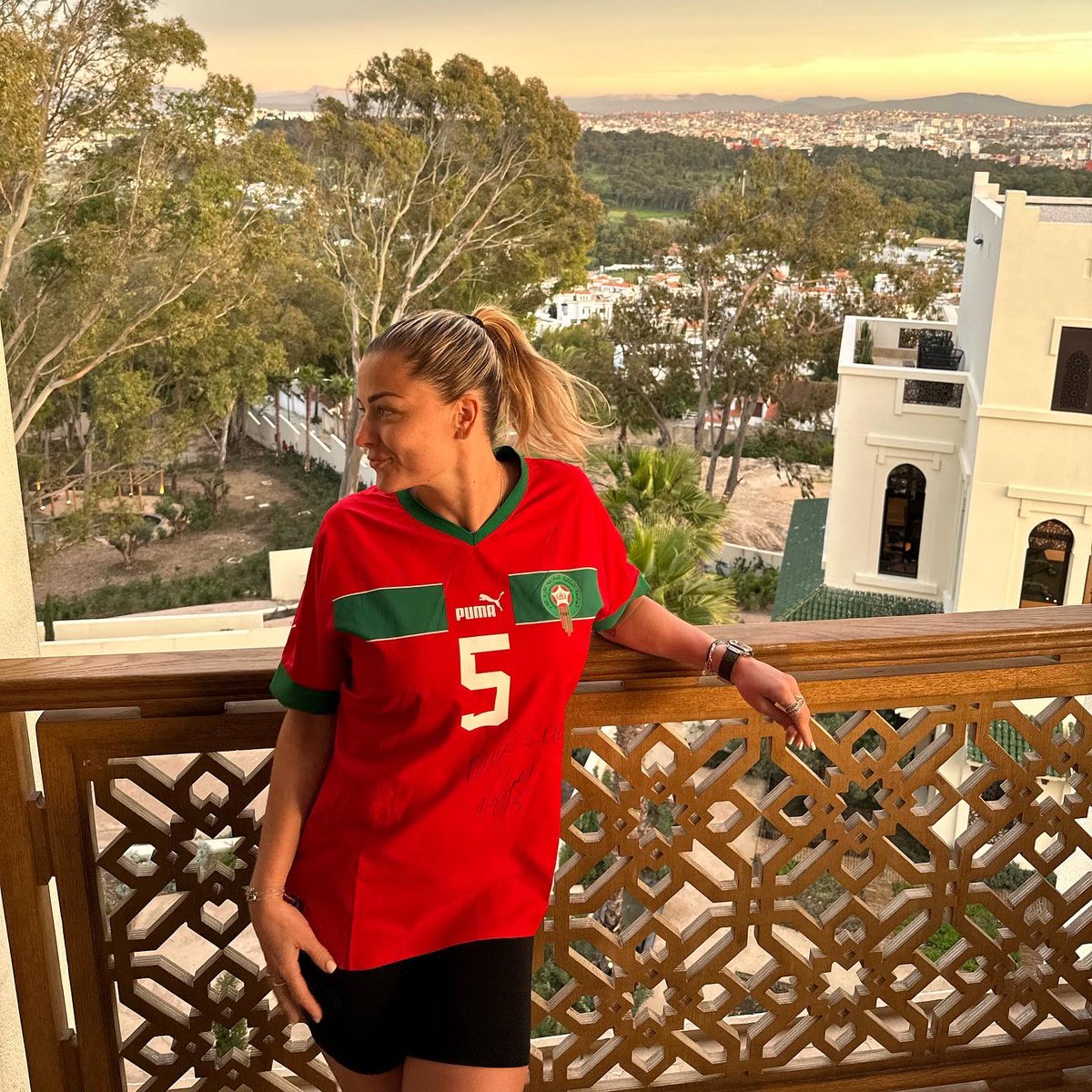 laureboulleau's tweet photo. Fin de mon séjour au Maroc 🇲🇦❤️
Tellement de choses à raconter 🥰🥰

🎥 24h de Boulleau au Coeur du Football Marocain , ça part en montage. Ça sera bientôt dispo 💋💋💋💋 https://t.co/I8dZ7iazW8