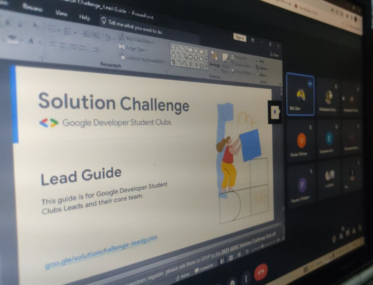 gdg_lasustech's tweet photo. We are live!
Join us now!
https://t.co/mDeAo764TJ
________
#SolutionChallenge #gdsc #gdscNigeria #GDSCLASUSTECH #Google #lasustechgdsc #Google #developerstudentclubs https://t.co/gW2cXaQLGV