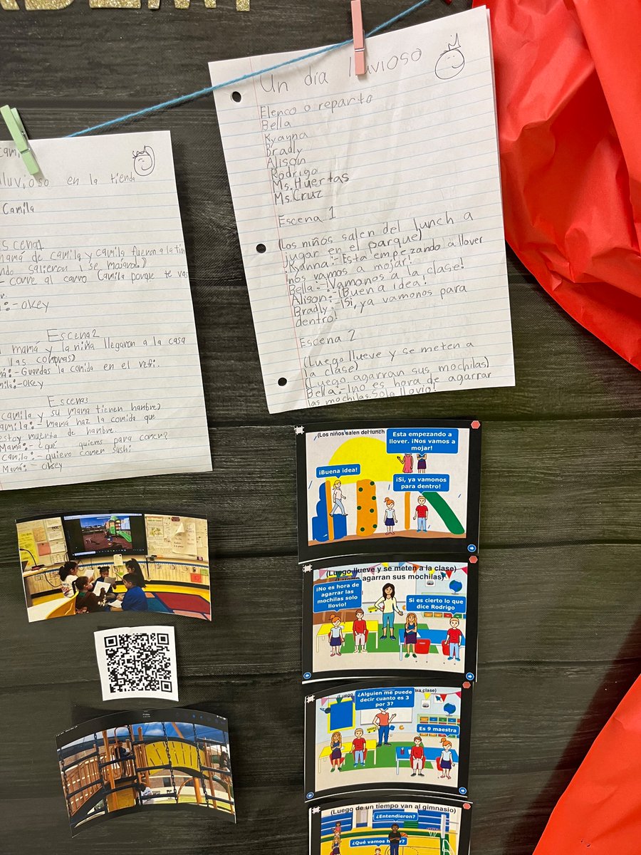 GHuertas4's tweet photo. 1st graders used Scratch to create their own play using the elements of drama such as characters, dialogue, and setting from the first and third person point of view. https://t.co/sXBCiJJvHY
