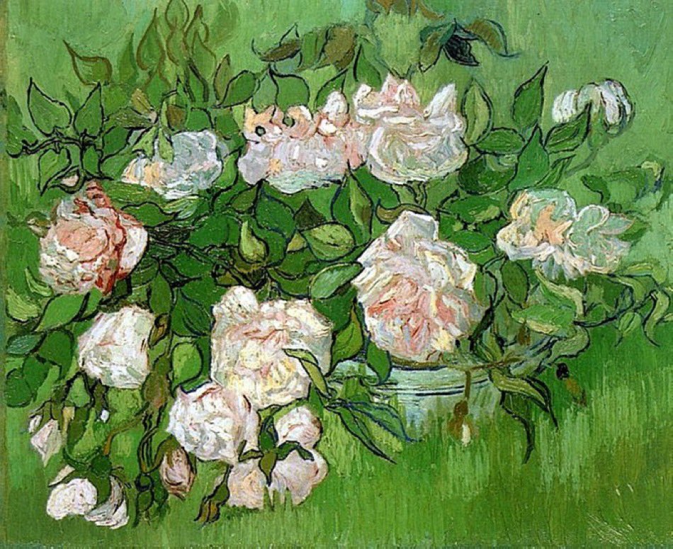 allontanarsio's tweet photo. Vincent Van Gogh's floral and colorful paintings https://t.co/zptLHhr5KN