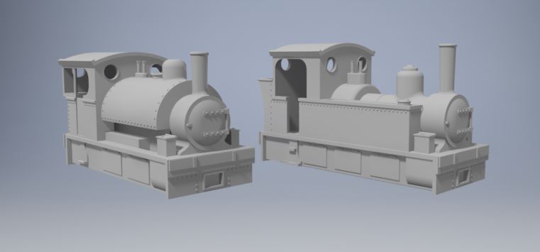 DoublemModels's tweet photo. 2 new little locos! I just really need a bottle of resin so I can start printing them 😂 I'm loosing track of how many new locos I've designed in the past couple weeks 🫠

#modelrailway #009scale #narrowgauge #locomotive https://t.co/tDcAE3WjEK