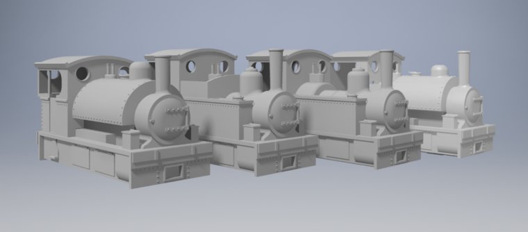 DoublemModels's tweet photo. 2 new little locos! I just really need a bottle of resin so I can start printing them 😂 I'm loosing track of how many new locos I've designed in the past couple weeks 🫠

#modelrailway #009scale #narrowgauge #locomotive https://t.co/tDcAE3WjEK