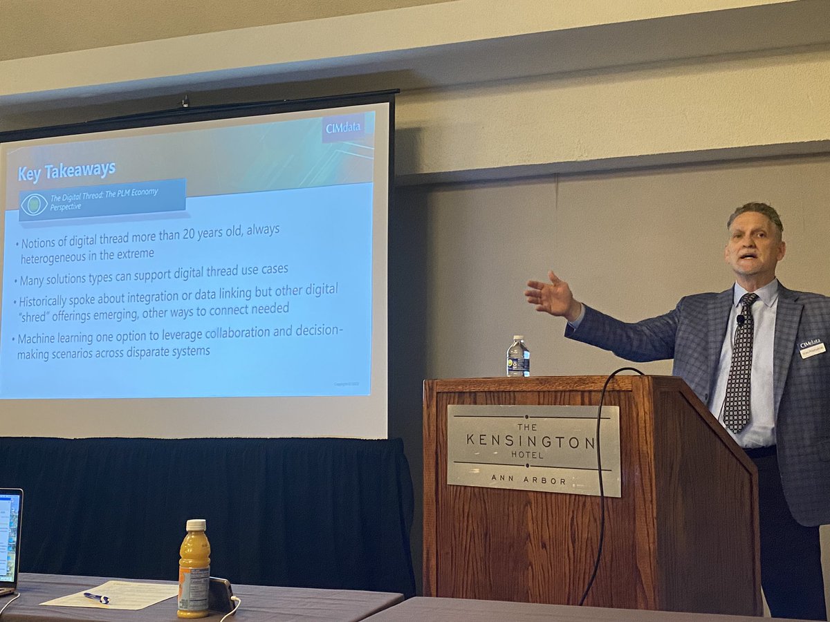 olegshilovitsky's tweet image. How big is digital thread? @CIMdataPLMNews #plm4um