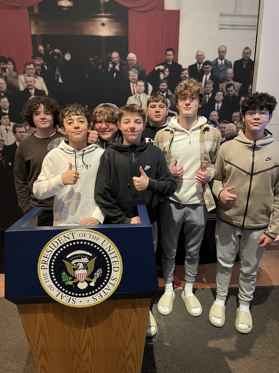 MrsMinotti's tweet photo. Thanks to @bethlehemareasd for sponsoring our Team Dream 8th grade trip to the Constitution Center today! 🇺🇸 @nemscommunity https://t.co/hVPf5fVZRE