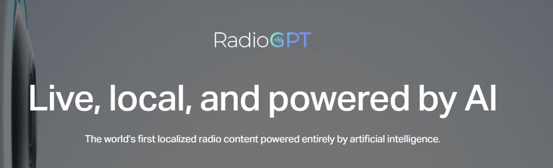 ☝️Wir bestaunen #ChatGPT &amp; die Texte und Bilder. Aber die #KI kann auch #Radio! In den nächsten Wochen sollen die ersten #AI-gemanagten Sender 🇺🇸 starten, eine Demo von #RadioGPT hört ihr hier: 📻🧠▶️listen.streamon.fm/radiogpt

Ein 🧵zum Hören, Staunen und Nachdenken über #Audio. ⬇️