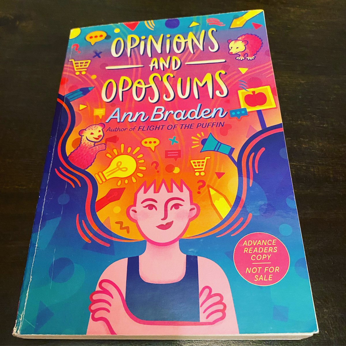 AdelmanELA's tweet photo. 📣 @annbradenbooks understands middle grade readers & provides safe spaces for them to become their own thinkers & ask questions. I loved the persistence Agnes showed when she had her own opinions and wanted to make her voice heard. Out in May: pre-order today! #ARCTour https://t.co/pxHyHFk0pE