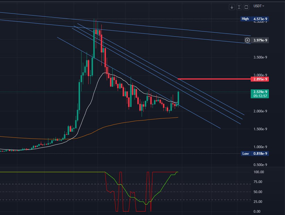 #BabyDoge Pumping Smoothly but not sure able to cross 0.0000000028 if this cross I hope we can see a new ATH
#BabyDogeArmy #BabyDogeCoin #LUNC #Shiba #Shibarium #BNB #BNBChain #Floki