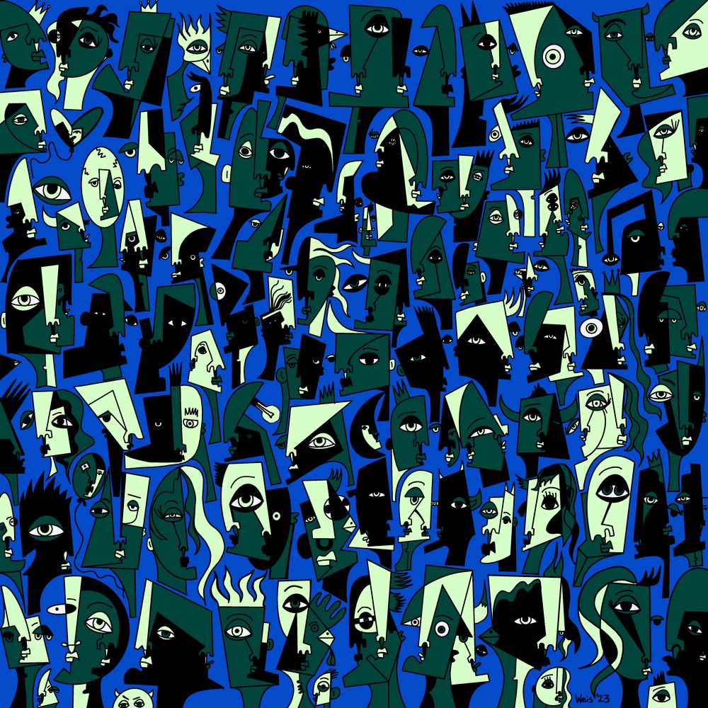 chilly_jpgs's tweet photo. "Art history is filled with examples of artists inspiring other artists"

⬜️ WILLIAM NELSON COPLEY
"Capella Sextina", January 1961

⬜️ DANNY COLE (@dannycoleee)
"Crowd", February 2023

⬜️ GABE J. WEIS (@GabrielJWeis)
"Frens", March 2023

@TheStoicsNFT @creatureworld
#Frens #Crowd https://t.co/3Q9qNpHBQk