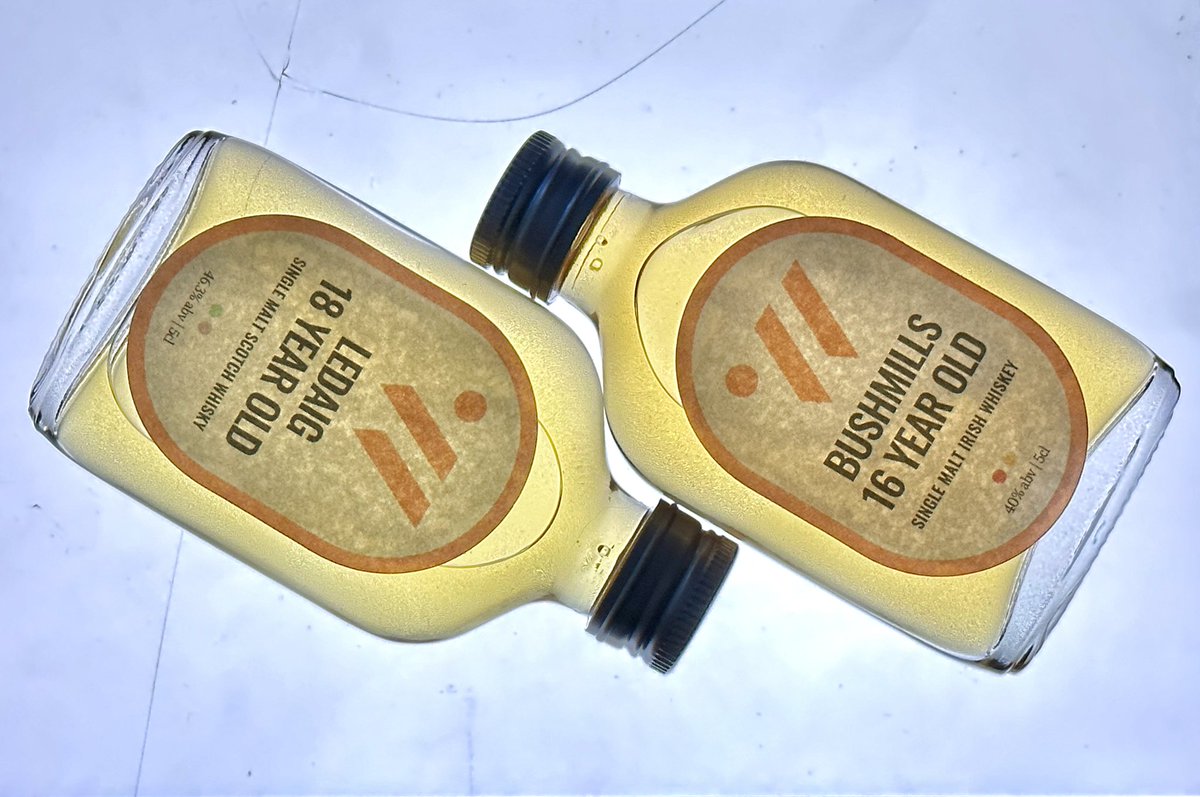 A year of <a href="/ourwhisky/">-</a> tastings! Big congrats to <a href="/BeckyPaskin/">Becky Paskin</a> and <a href="/TobDistillery/">Tobermory Distillery</a> Ledaig (apparently Le-chig!) 18 and <a href="/BushmillsUK/">Bushmills Whiskey UK</a> 16 year old.