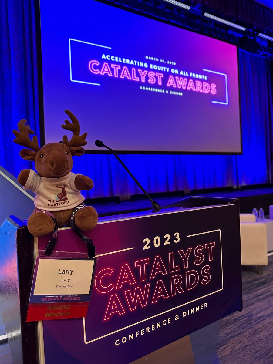 TheHartford's tweet photo. We’re excited to be at @CatalystInc's premier conference for advocates of DEI here in New York City! #CatalystAwards #AcceleratingEquity https://t.co/4V7YilepJC