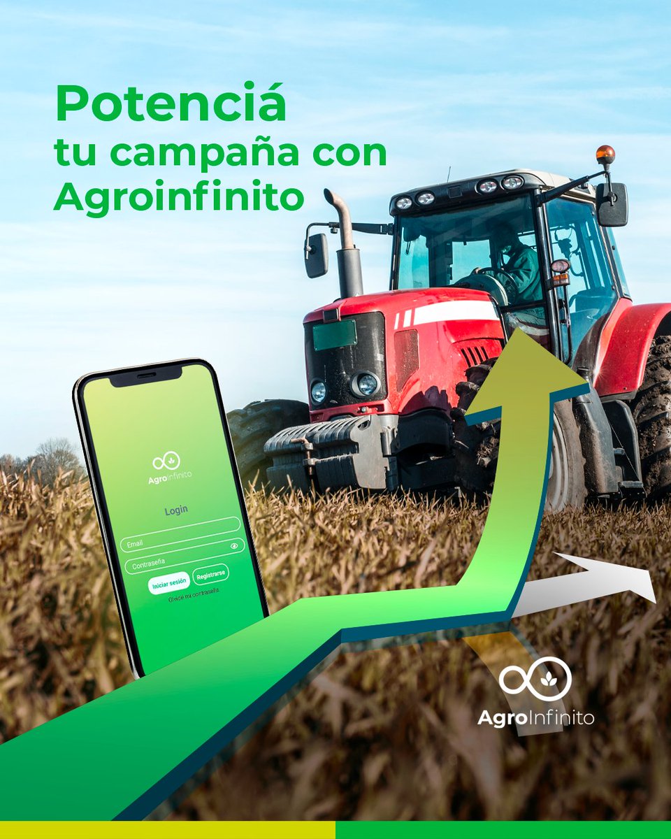 Calculá tus márgenes brutos, realizá el seguimiento de tus lotes con imágenes satelitales y descargá informes personalizados cuando lo necesites.

 Con #Agroinfinito, la decisión que tomás para tu #Campo  es siempre la más inteligente.

Conocé más en agroinfinito.com.ar 👉