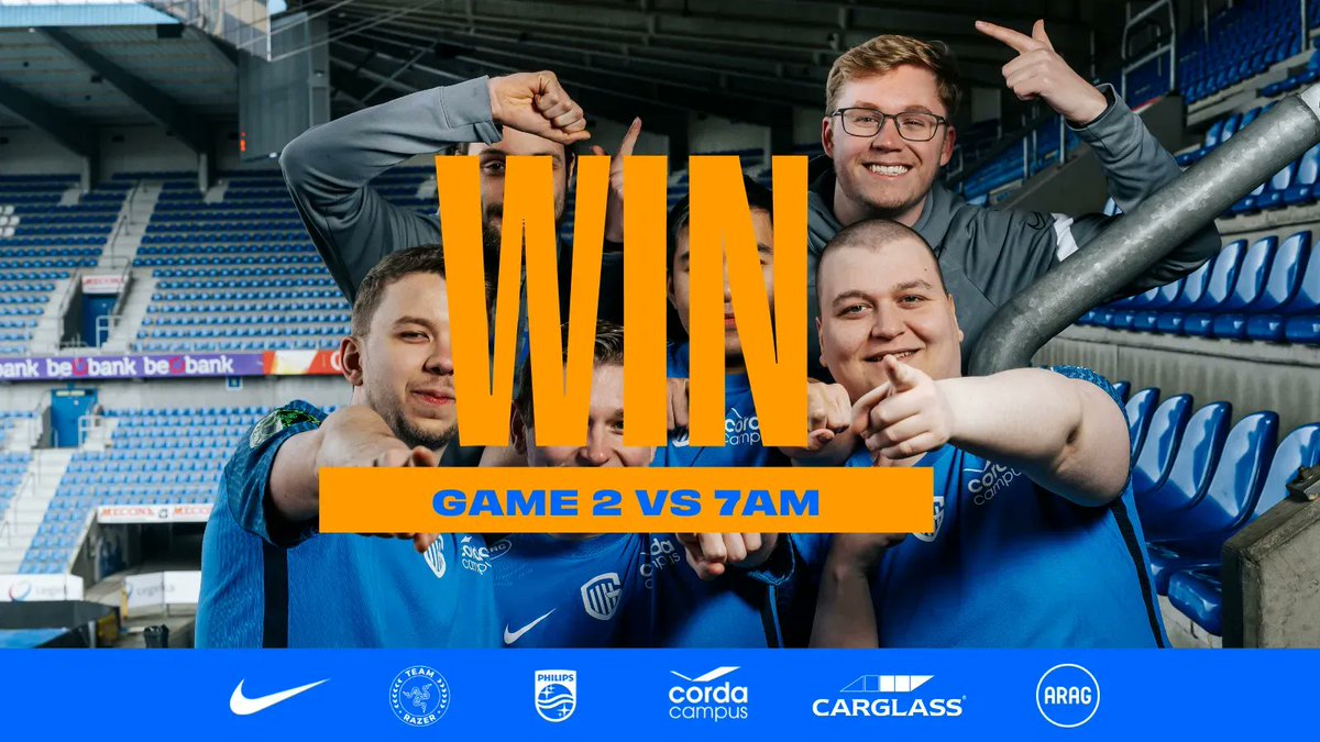 KRCGenkEsports's tweet photo. WHAT... A... COMEBACK... unbelievable job by our boys and what an exiting BO5 so far! 🔥 

#BuildForVictory #ESLOL #LeagueOfLegends #PushTheLimits https://t.co/0vB87sFHPp