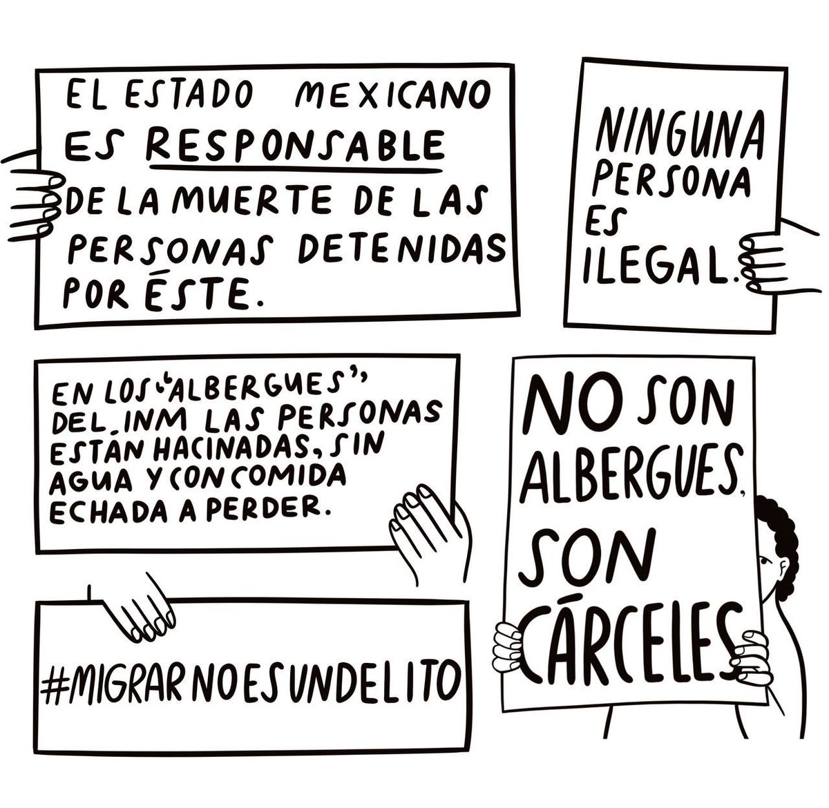 #MigrarNoEsUnDelito