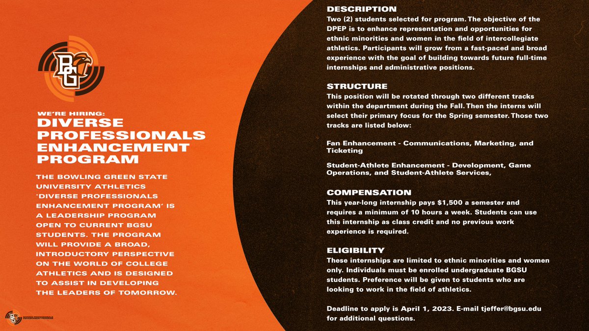 🚨Paid Internship for Students🚨

Don't miss your chance to apply for the DPEP Internship. Application deadline is this Saturday.

🔗docs.google.com/forms/d/1GCEwZ…