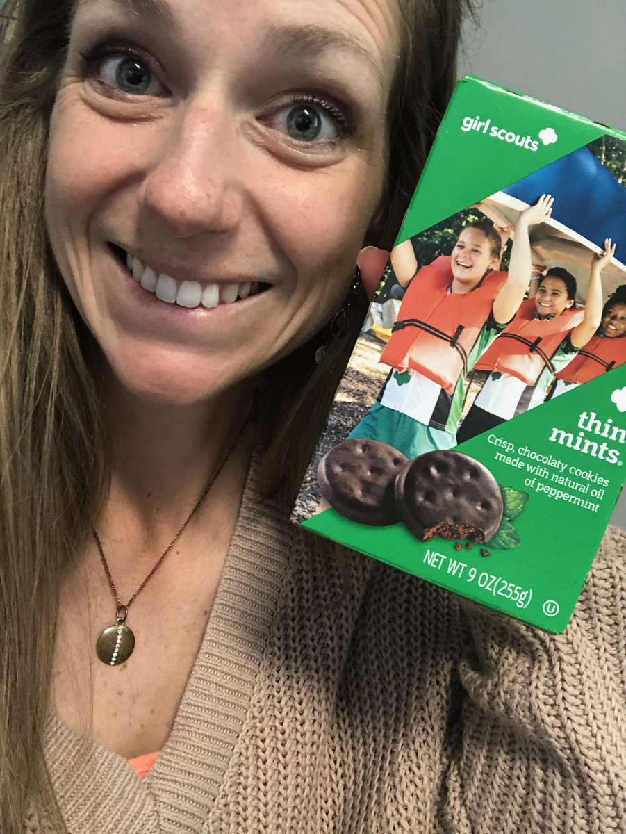The_AutoValet's tweet image. All the cool kids @KChristmas18 are getting into #GirlScoutCookieSeason #thinmints @kc_sweets #PostingOnlyThePositive #goodwillposting