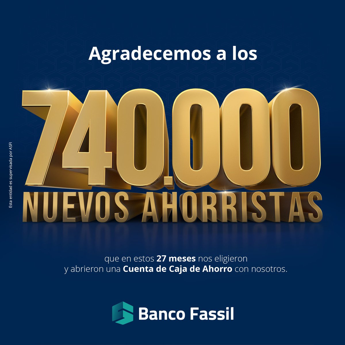 banco_fassil's tweet photo. ¡Gracias por confiarnos tus sueños!

Estamos orgullosos, porque cada vez generamos más oportunidades para las familias bolivianas a través de la inclusión social y financiera.

#BancoFassil
#DondeEstánLasOportunidades https://t.co/NpVvuP3We7