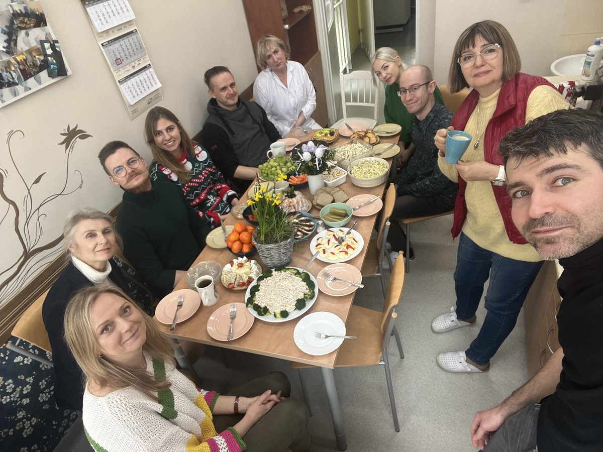Easter spirit came to our Department. We found some time to have a meal together and talk in a peaceful atmosphere 🙏 All food was delicious with some traditional Easter dishes done by the members of our group. 🐣@IMMiTGdynia @GUMedGdansk @GollAleksander @MarKrup1 @GrzybekMaciej