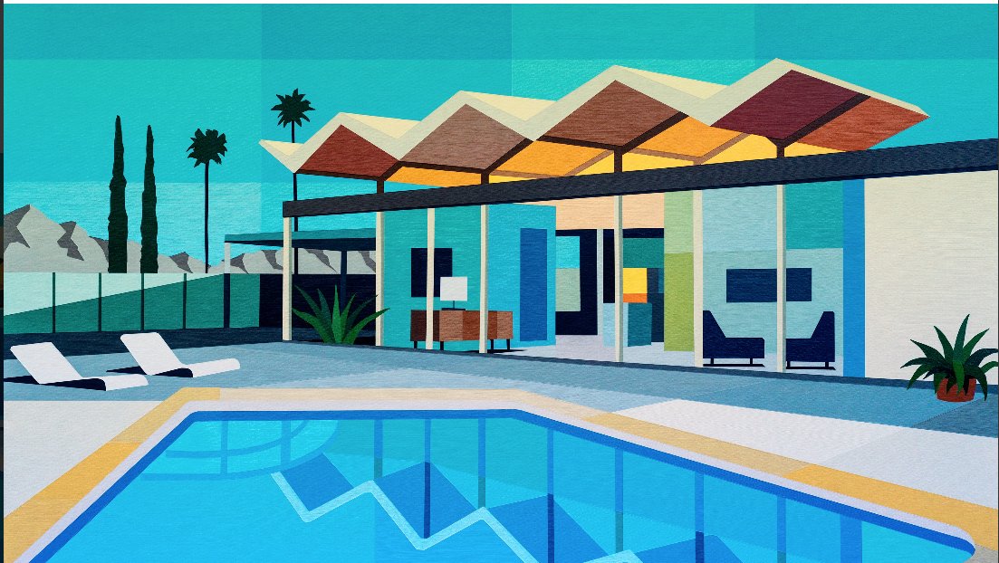 Picked up my second edition of Pop Geometry Vol. 2 by <a href="/GlenWexler/">Glen Wexler</a> and <a href="/andyartist100/">Andrew Burgess</a>, "Wexler Chill, day to night". Love the progression of this piece. So fun to watch day turn to night and back to day again - brilliant! :)
