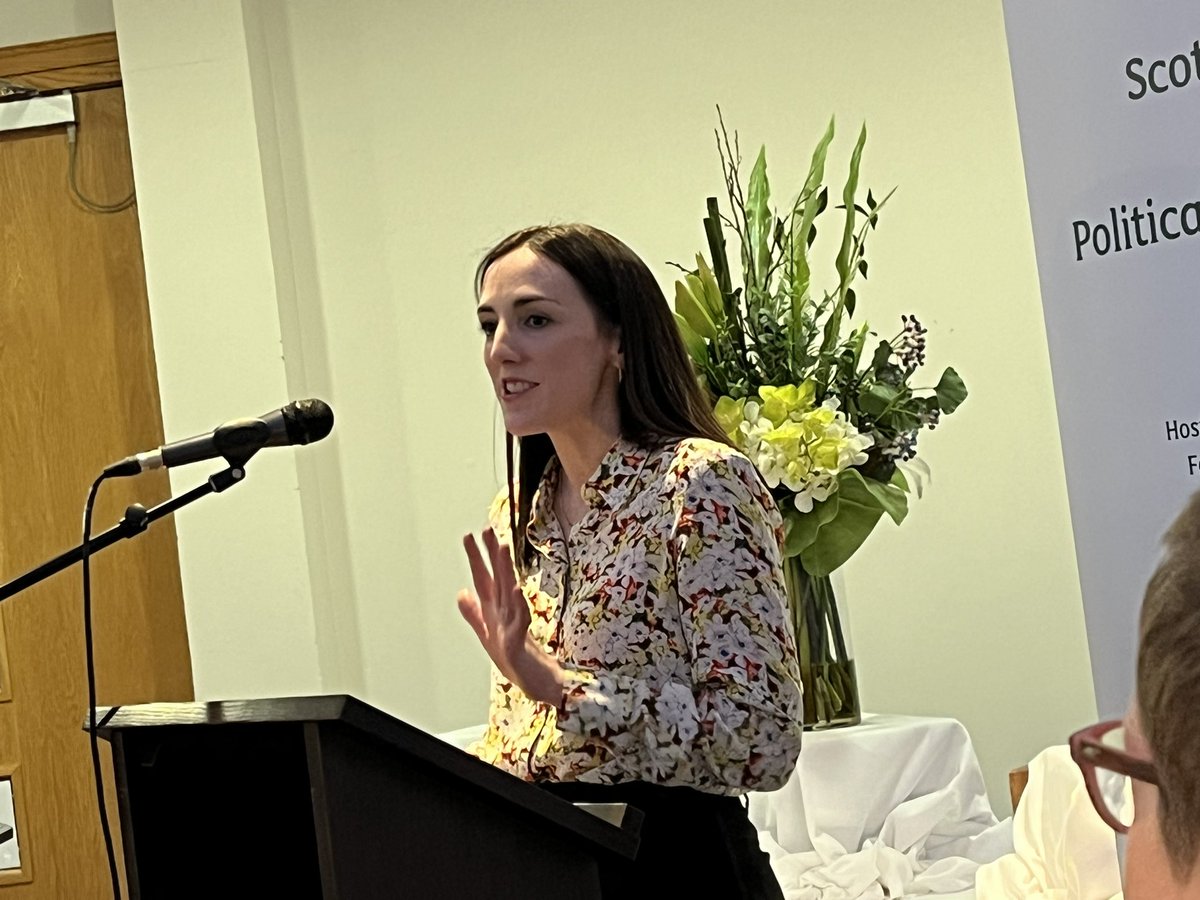 Fantastic dinner speech insights from#SpAD <a href="/_cmatheson/">Catriona Matheson</a> #ScotFestStirling