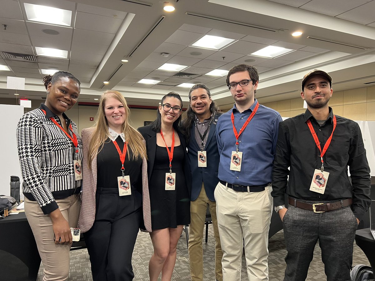 TTUPoliSci's tweet image. Congratulations to our graduate students @Nilzarepour, @ZaurKapanadze, @steph_mathiasen, @RehmeeyAJ, and Waseem Ahmad Hajam that presented their research at the 22nd Annual Poster Competition hosted by the @TTUGradSchool.

#FromHereItsPossible
#TTU100⚫🔴