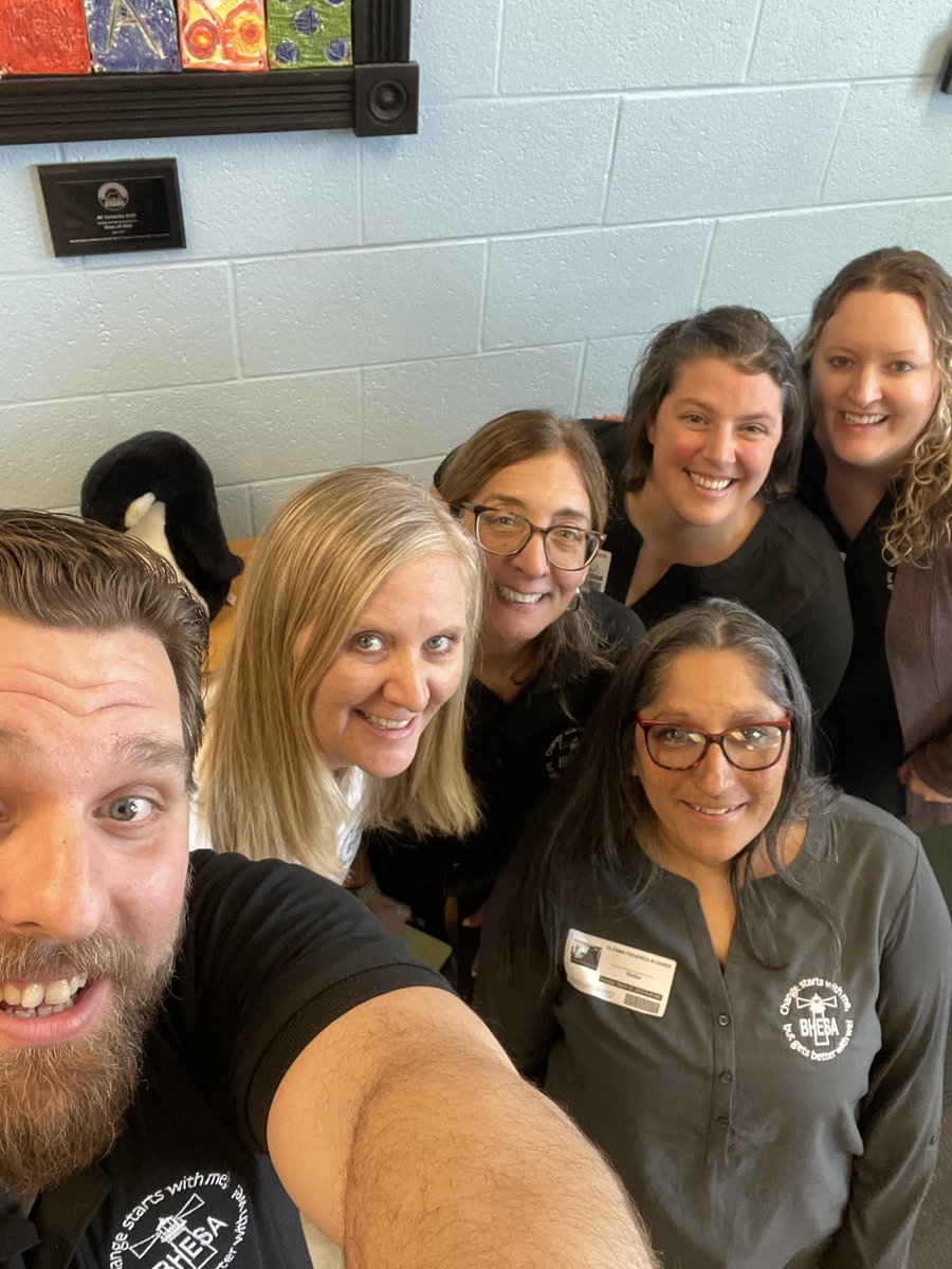 JenAFore's tweet photo. Synergizing with @TheLeaderinMe community today. Many thanks to @chynajbates for facilitating and to @BallantyneBears for hosting. To the @BentonHeightsES team…always blessed to learn alongside you all. 💜🧡 #betterwithwe https://t.co/vZmgvslcF0