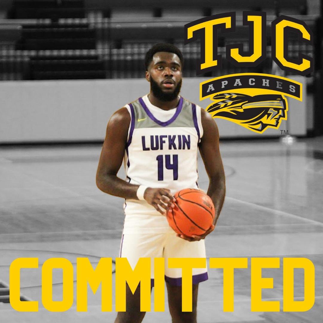 I want to say thank you lufkin🐾for everything y’all have done for me and support this town has showed ,can’t compare to no other . Now moving forward to my new home TJC🖤💛