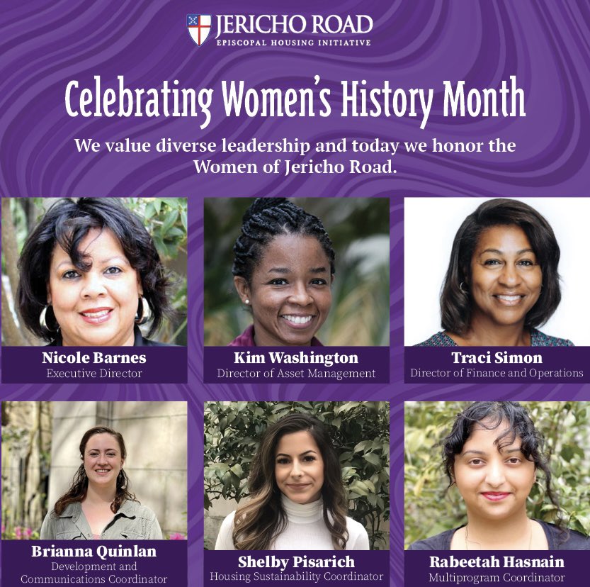 We honor the women of Jericho Road for their outstanding work in community development during #WomensHistoryMonth. Their dedication and expertise inspire us to support women and strive for equity. Thank you to all the women who make the world a better place.